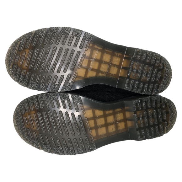 🆕 Dr. Martens 1460 Pascal Black Lux Borg Faux Shearling Combat Boots - Picture 9 of 11